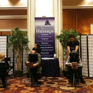 Massage Relaxation station sponsorship